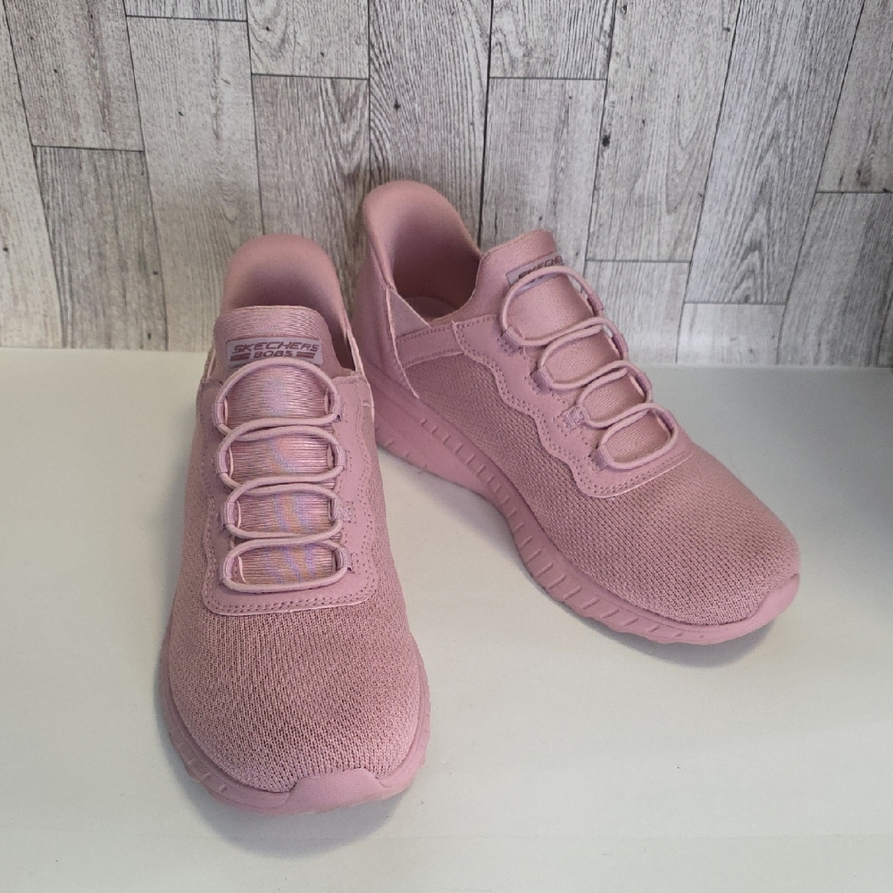 Skechers Women's Blush Pink Slip-On Sneakers